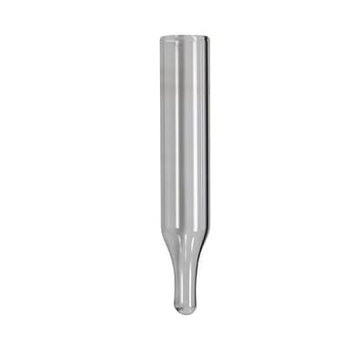 Chromatography Research Supplies 250 uL Tapered Insert Pull for 1.8 mL Wide Vial (100/pk)